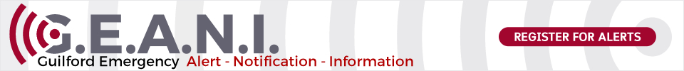 GEANI. Guilford Emergency Alert Notification Information system.