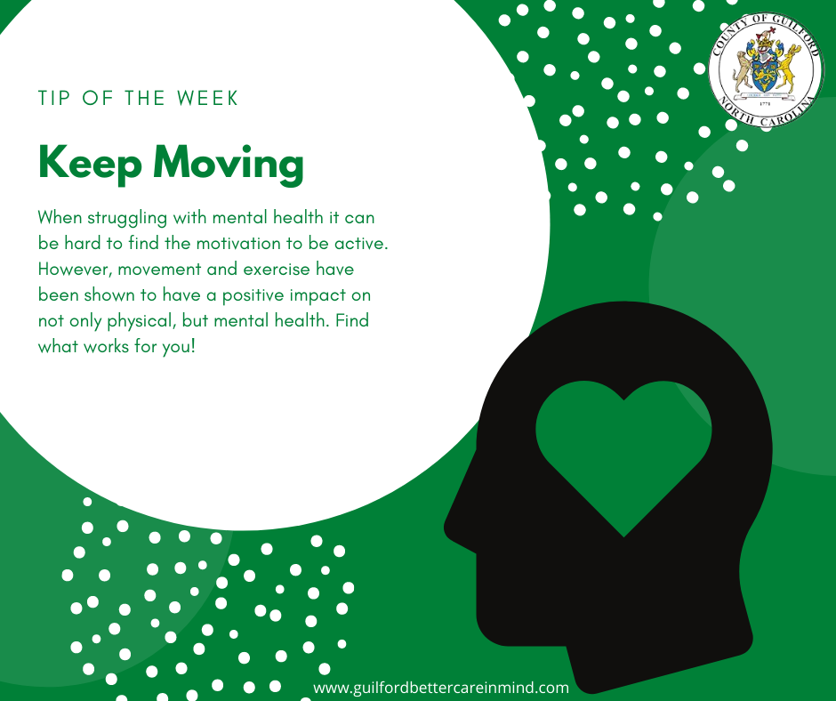 Tip of the Week - Keep Moving