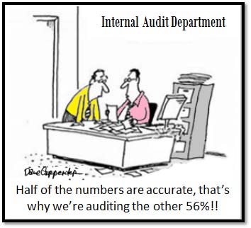 Internal Audit department cartoon
