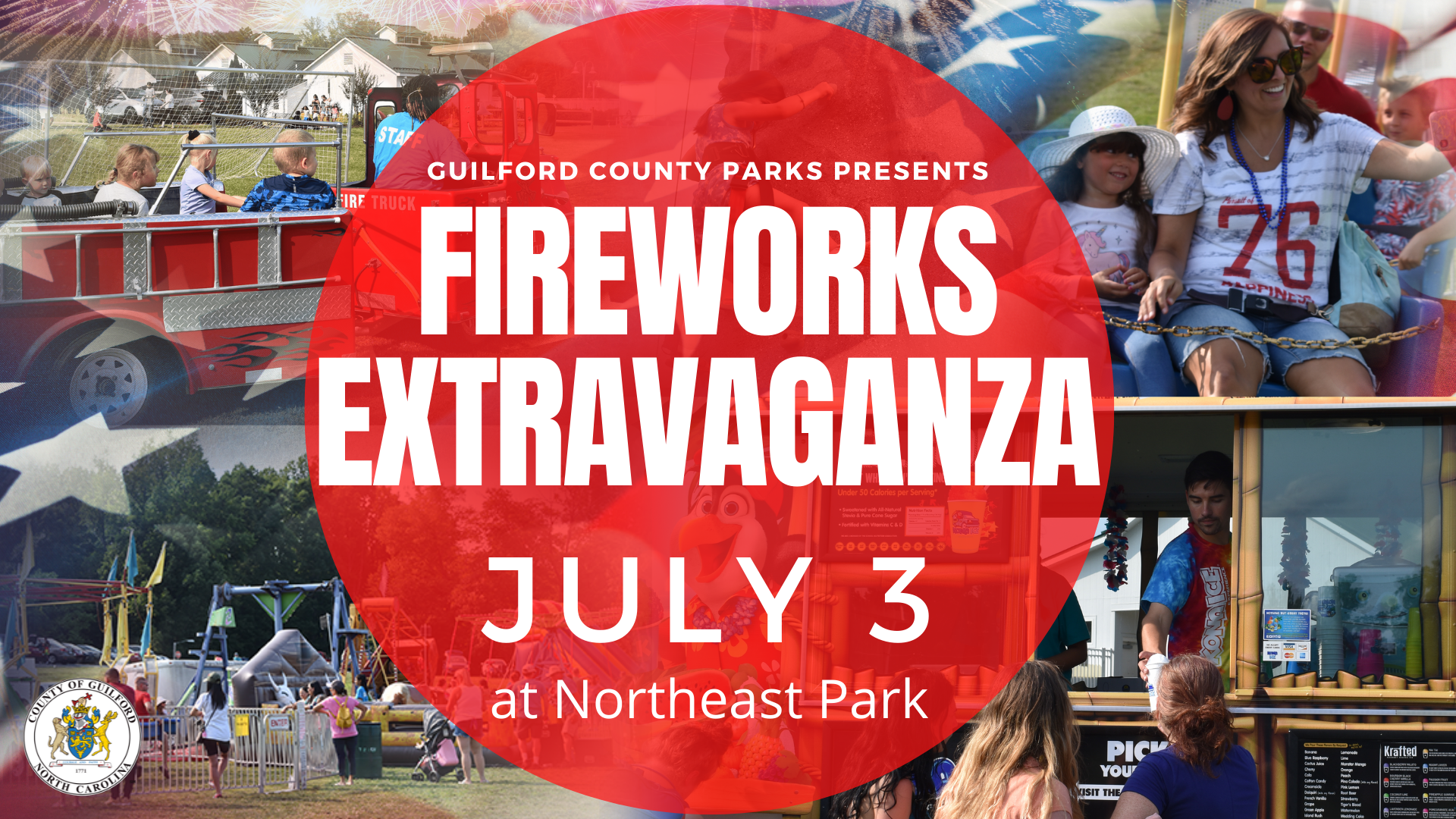 Fireworks Extravaganza -Guilford County Parks