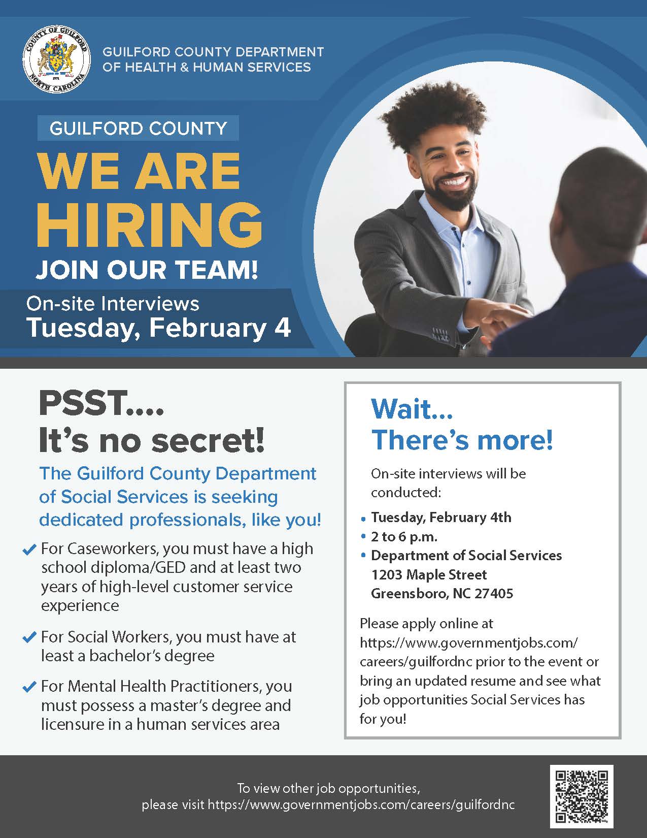 DSS Recruitment Flyer 2-4-2025