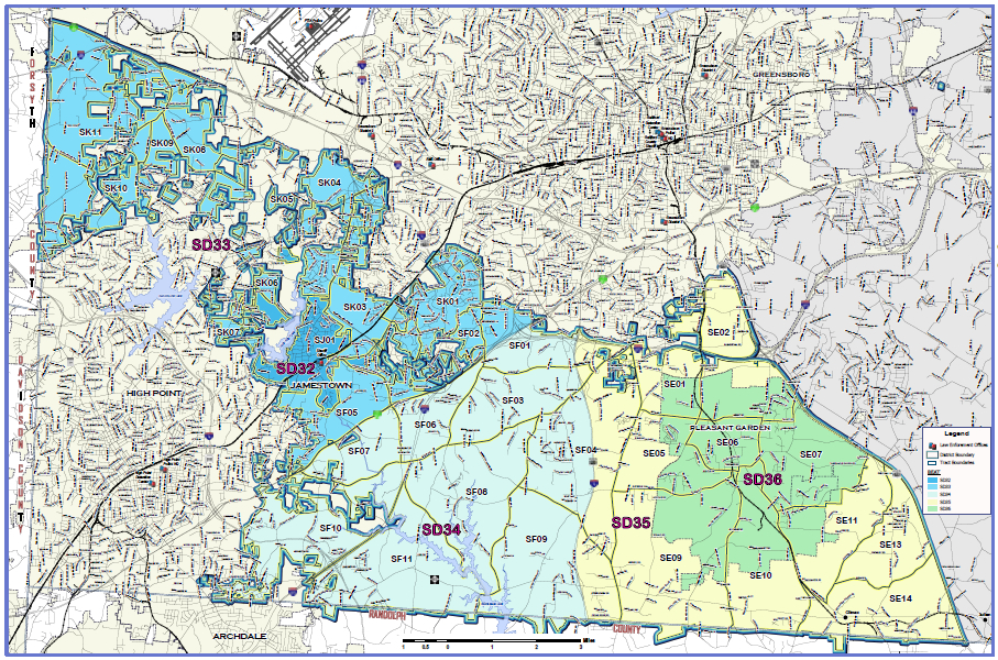 sheriff district 3 map