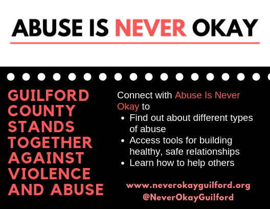 abuse is never okay