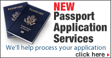 Passport Application Services button