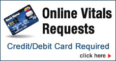 Online Vitals Requests button